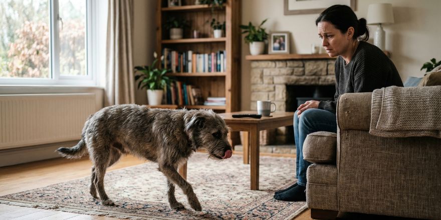 Hund schmatzt und ist unruhig: Was jetzt dahinterstecken kann