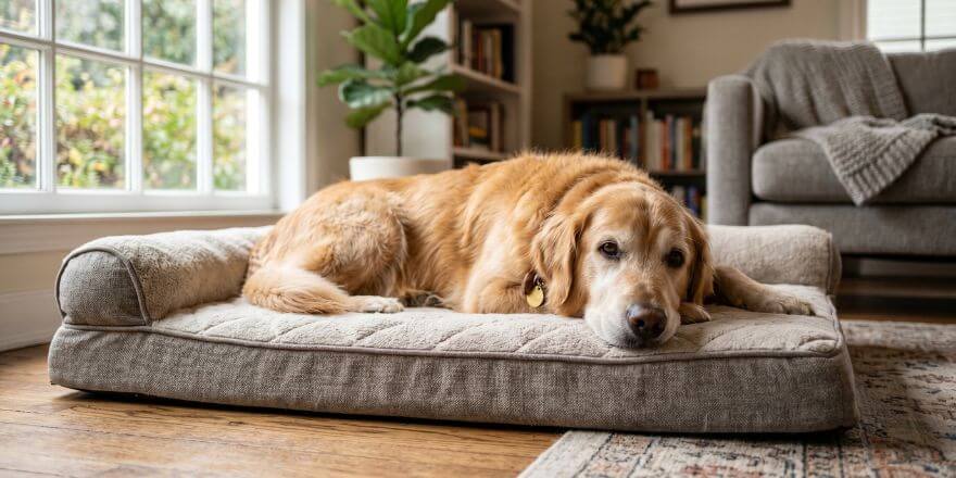 Orthopädisches Hundebett im Vergleich: 5 Modelle im Überblick
