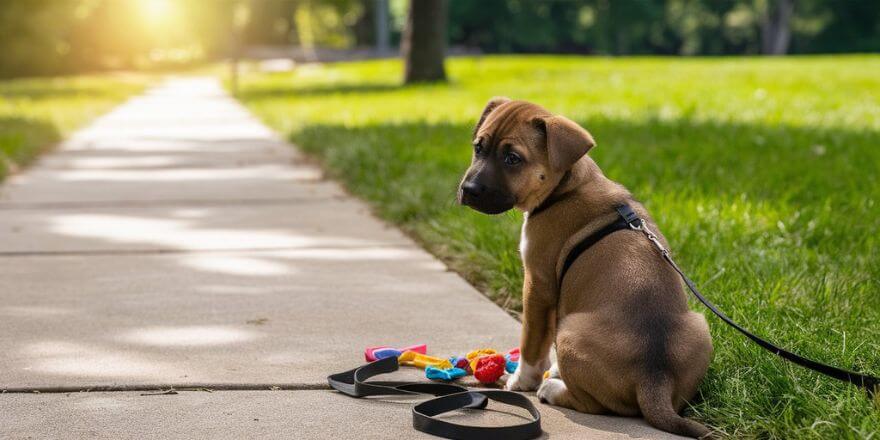 Welpe will nicht Gassi gehen - So klappt's mit dem Spaziergang